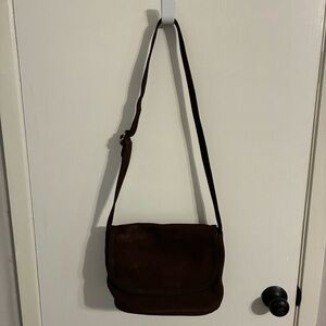 Coach vintage nubuck suede crossbody bag